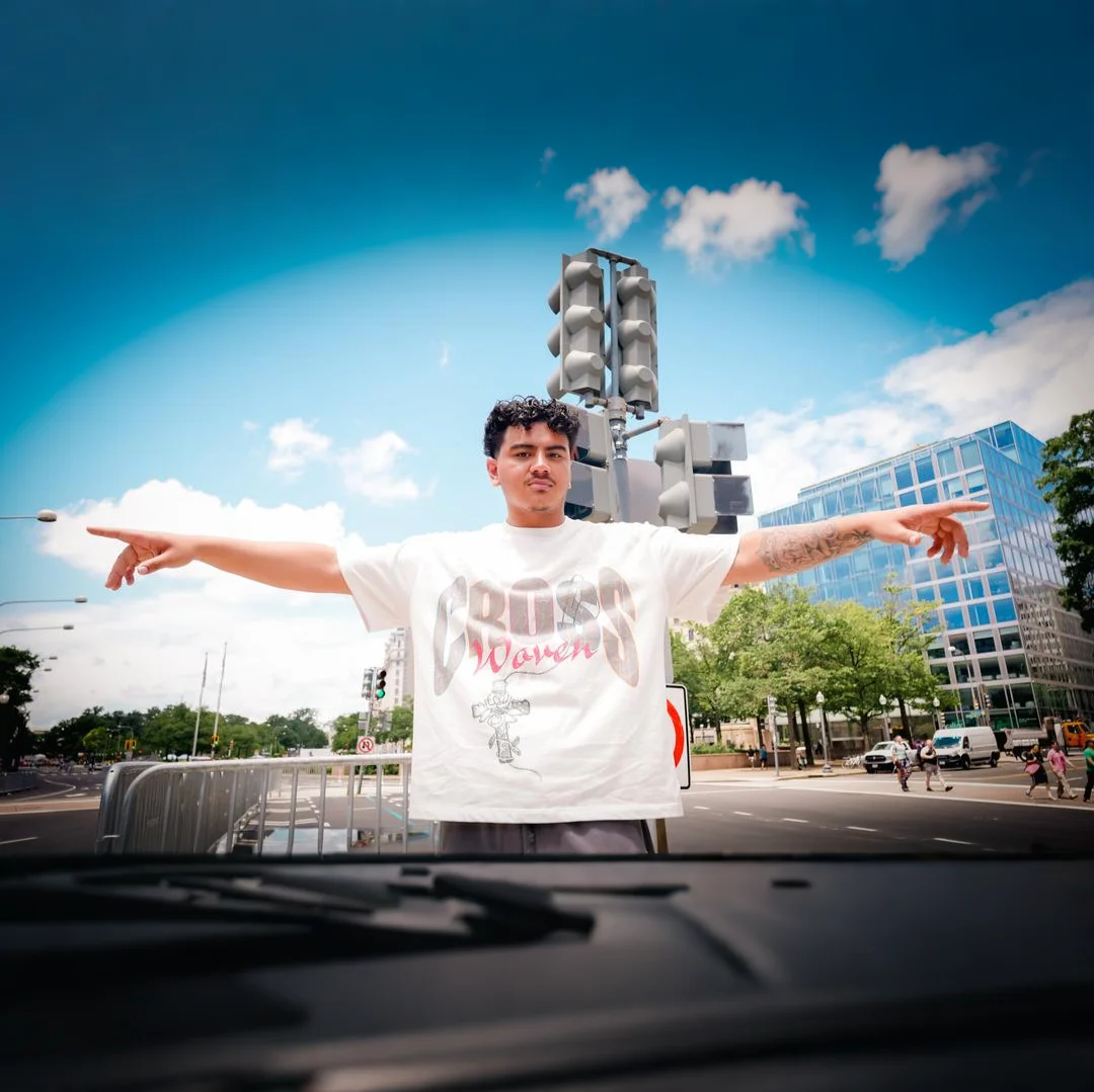 Christ World Tour Oversized White Tee